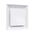 PROSELECT&reg; White 24 x 24 in. Ceiling Diffuser in White Steel 