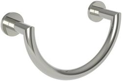 Round Open Towel Ring in Polished Nickel