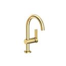 Newport Brass Forever Brass - PVD Single Handle Monoblock Bathroom Sink Faucet 