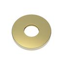 Shower Arm Flange with O-Ring in Uncoated Polished Brass - Living