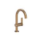 Newport Brass Antique Brass Single Handle Monoblock Bathroom Sink Faucet 