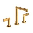 Newport Brass Satin Bronze - PVD Two Handle Widespread Bathroom Sink Faucet 