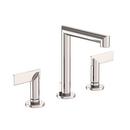 Newport Brass Polished Nickel - Natural Two Handle Widespread Bathroom Sink Faucet 