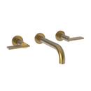 Newport Brass Satin Bronze - PVD Two Handle Widespread Bathroom Sink Faucet 