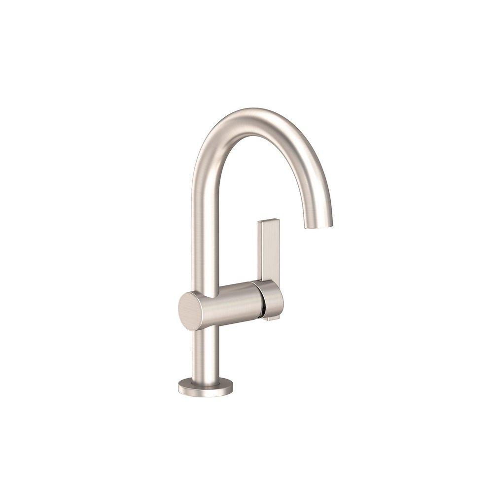 Newport Brass Satin Nickel - PVD Single Handle Monoblock Bathroom Sink Faucet 
