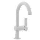 Newport Brass White Single Handle Monoblock Bathroom Sink Faucet 