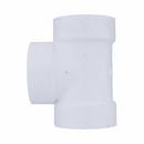 White PVC DWV Vent Tee 