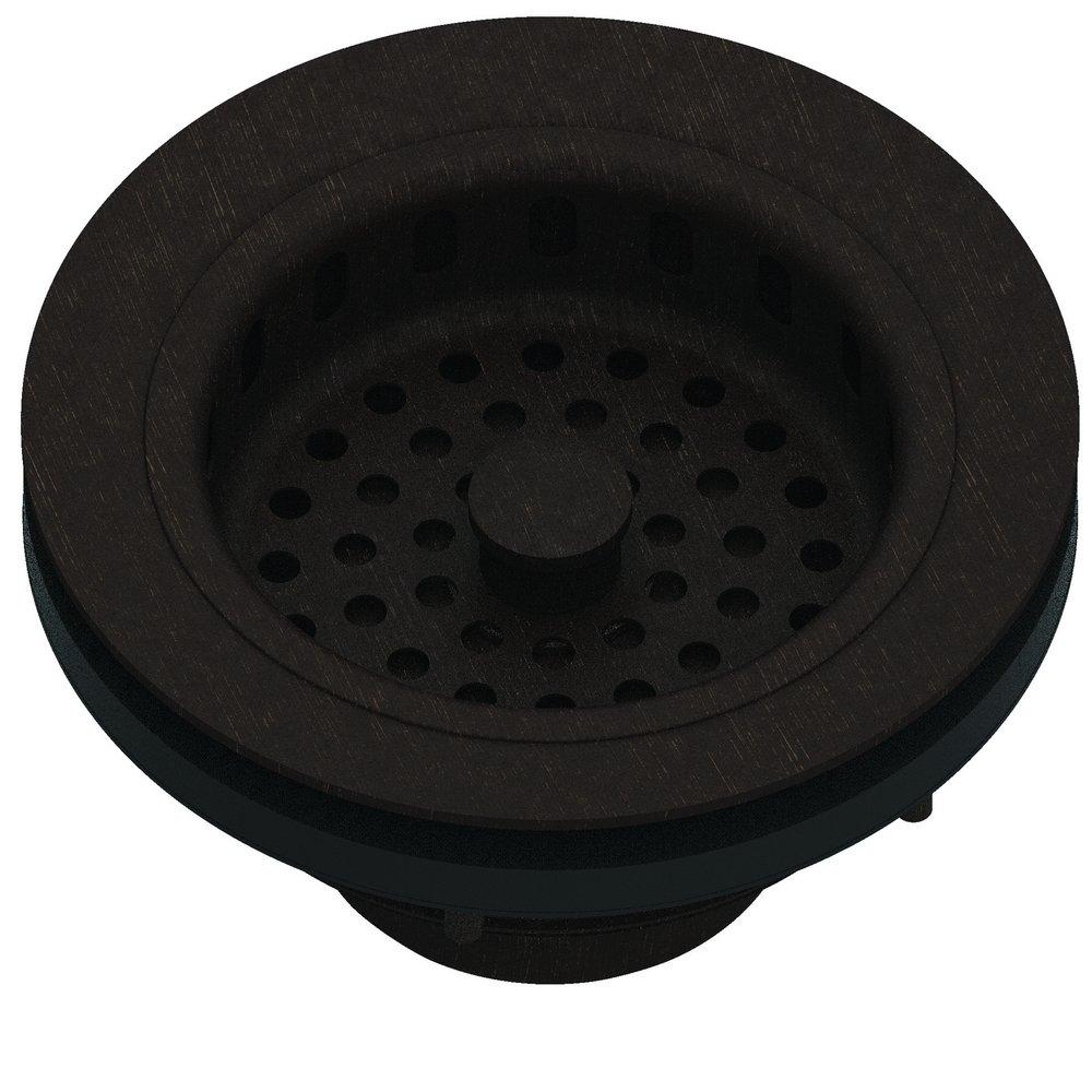 Brasstech Venetian&reg; Bronze 3-1/2 in. Large Basket Post Style Strainer Set 