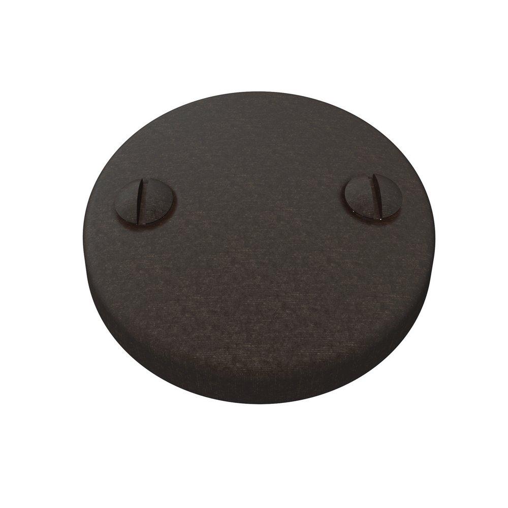 Brasstech Venetian&reg; Bronze 3 in. Solid Brass Waste and Overflow Faceplate 