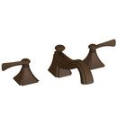Two Handle Bathroom Sink Faucet in Oil Rubbed Bronze - Hand Relieved