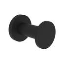 Newport Brass Flat Black 1-Hook Robe Hook 
