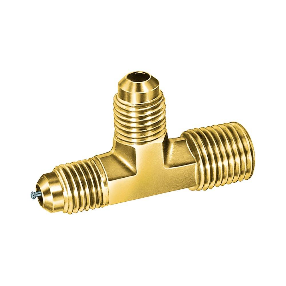 JB Industries 1/8 Male Pipe Thread RUN Tee Access Valve (3PK) 