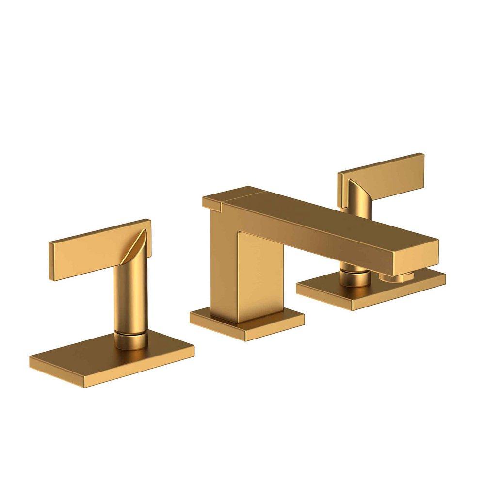 Newport Brass Satin Bronze - PVD Two Handle Widespread Bathroom Sink Faucet 