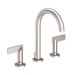 Two Handle Widespread Bathroom Sink Faucet in Satin Nickel - PVD