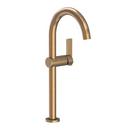 Newport Brass Antique Brass Single Handle Vessel Filler Bathroom Sink Faucet 
