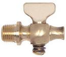 Apollo Valves Satin Brass Brass 80 psig Male x Female Shut Off Valve 