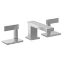 Two Handle Widespread Bathroom Sink Faucet in Stainless Steel - PVD
