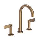 Newport Brass Antique Brass Two Handle Widespread Bathroom Sink Faucet 