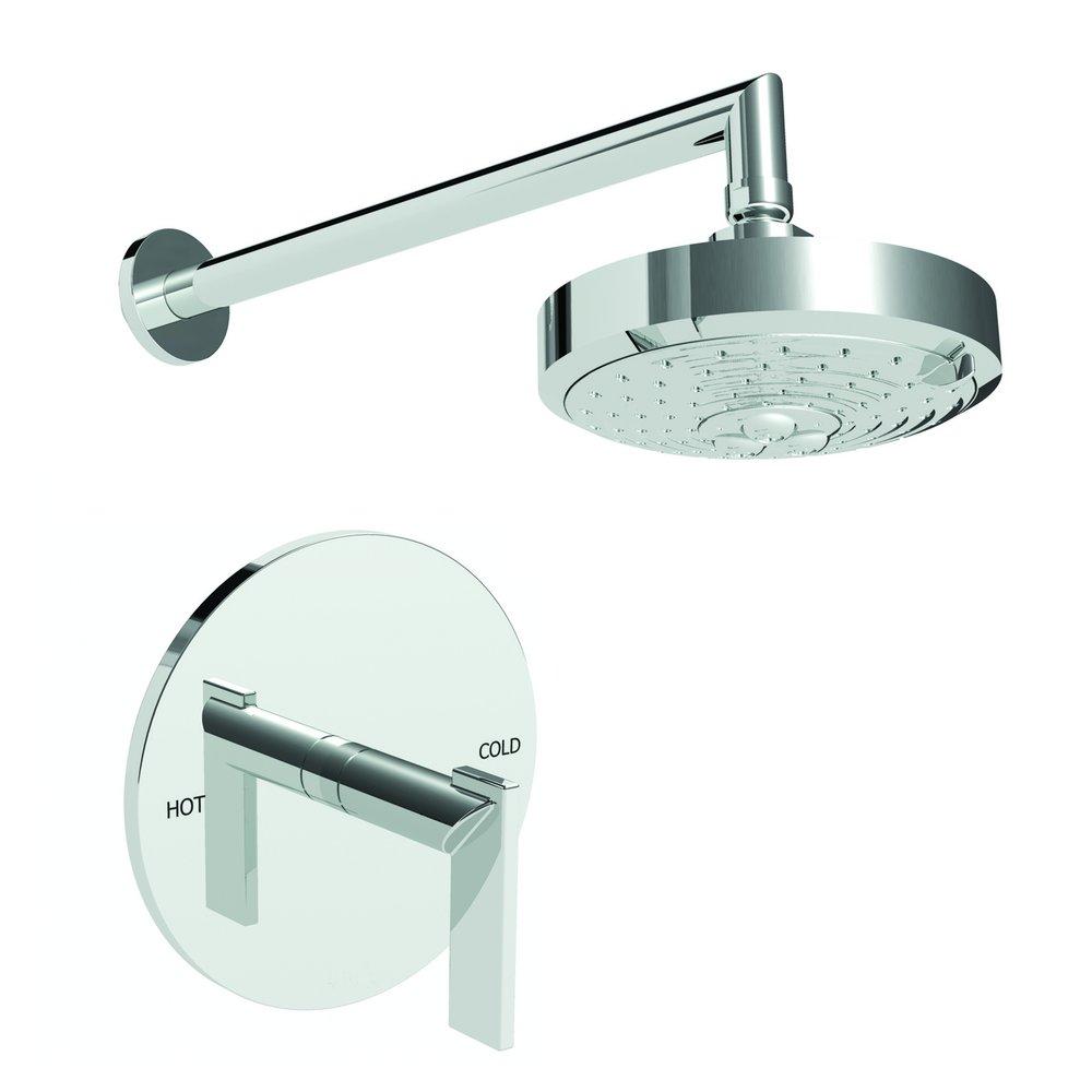 Newport Brass Polished Chrome Single Handle Single Function Shower Faucet (Trim Only) 