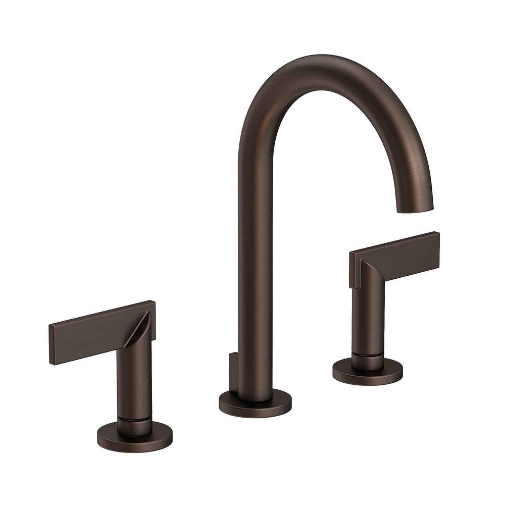 Newport Brass English Bronze Two Handle Widespread Bathroom Sink Faucet 