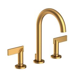 Two Handle Widespread Bathroom Sink Faucet in Satin Bronze - PVD