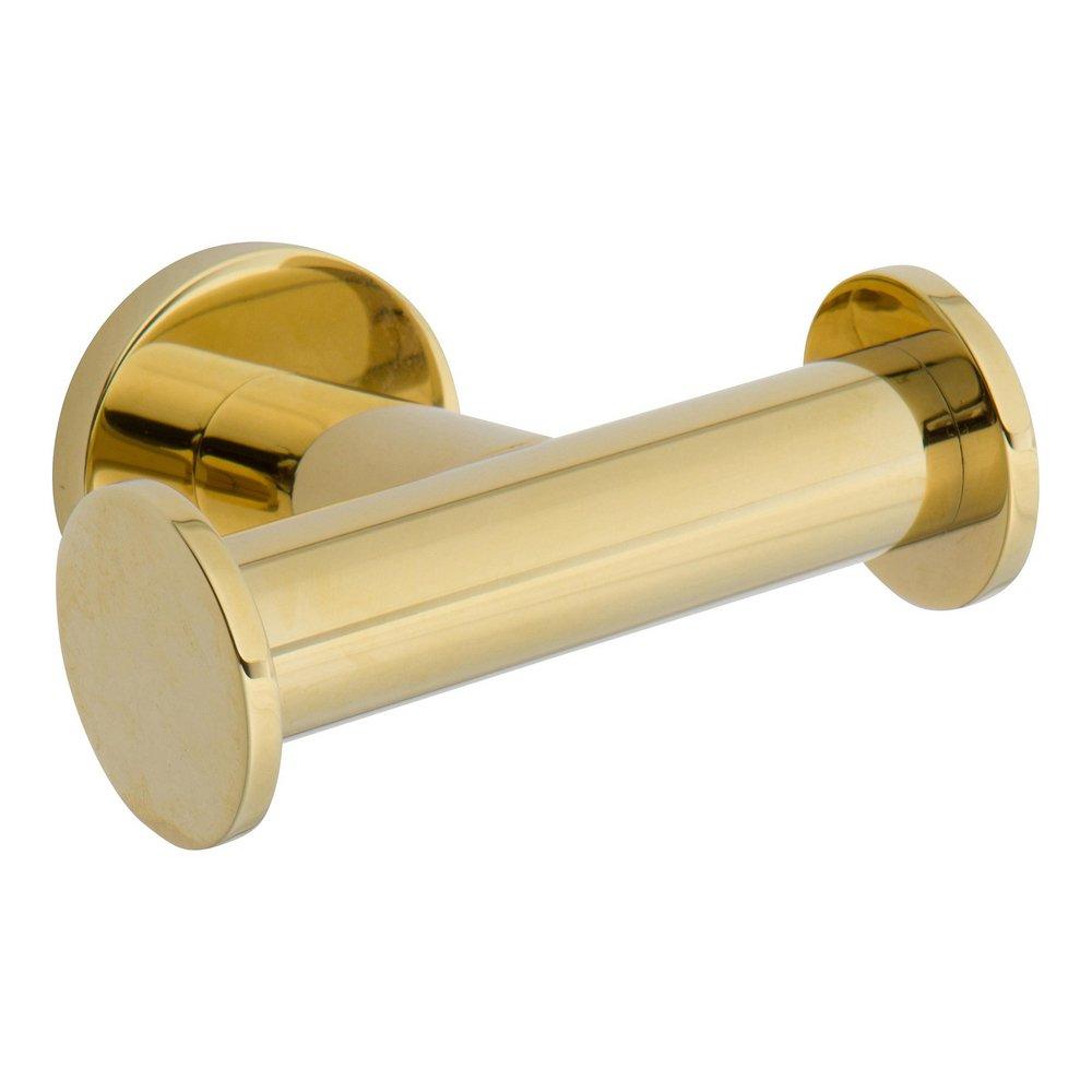 Newport Brass Satin Brass 2-Hook Robe Hook 