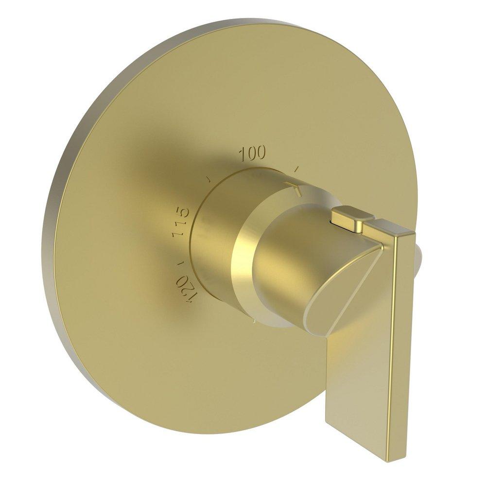 Newport Brass Satin Brass - PVD Single Handle Bathtub & Shower Faucet (Trim Only) 