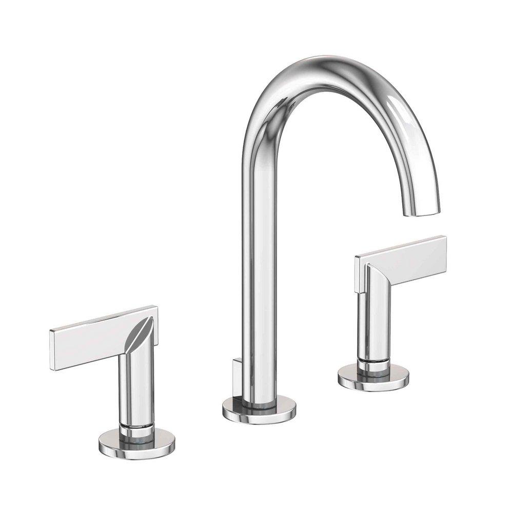 Newport Brass Polished Chrome Two Handle Widespread Bathroom Sink Faucet 