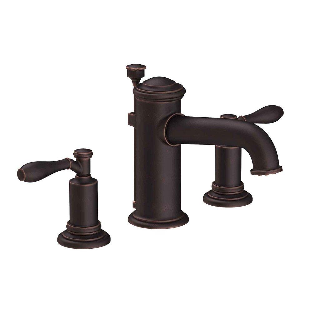 Newport Brass Venetian Bronze Two Handle Widespread Bathroom Sink Faucet 