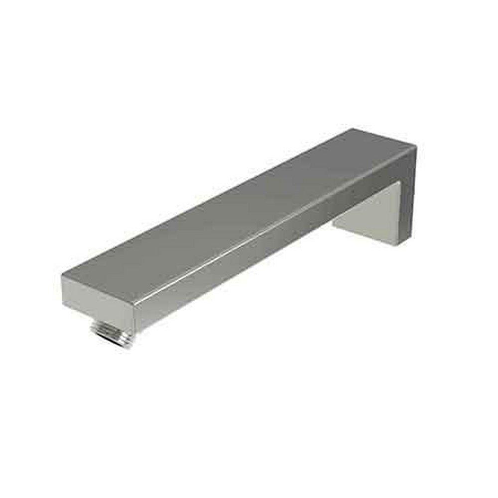 Newport Brass Polished Nickel - Natural 1/2 x 9 in. NPT Solid Brass Shower Arm 