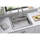 Dayton Satin 25 x 21-1/4 in. Stainless Steel Single Bowl Drop-in Kitchen Sink in Satin 