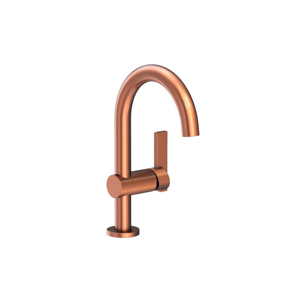 Newport Brass Antique Copper Single Handle Monoblock Bathroom Sink Faucet 