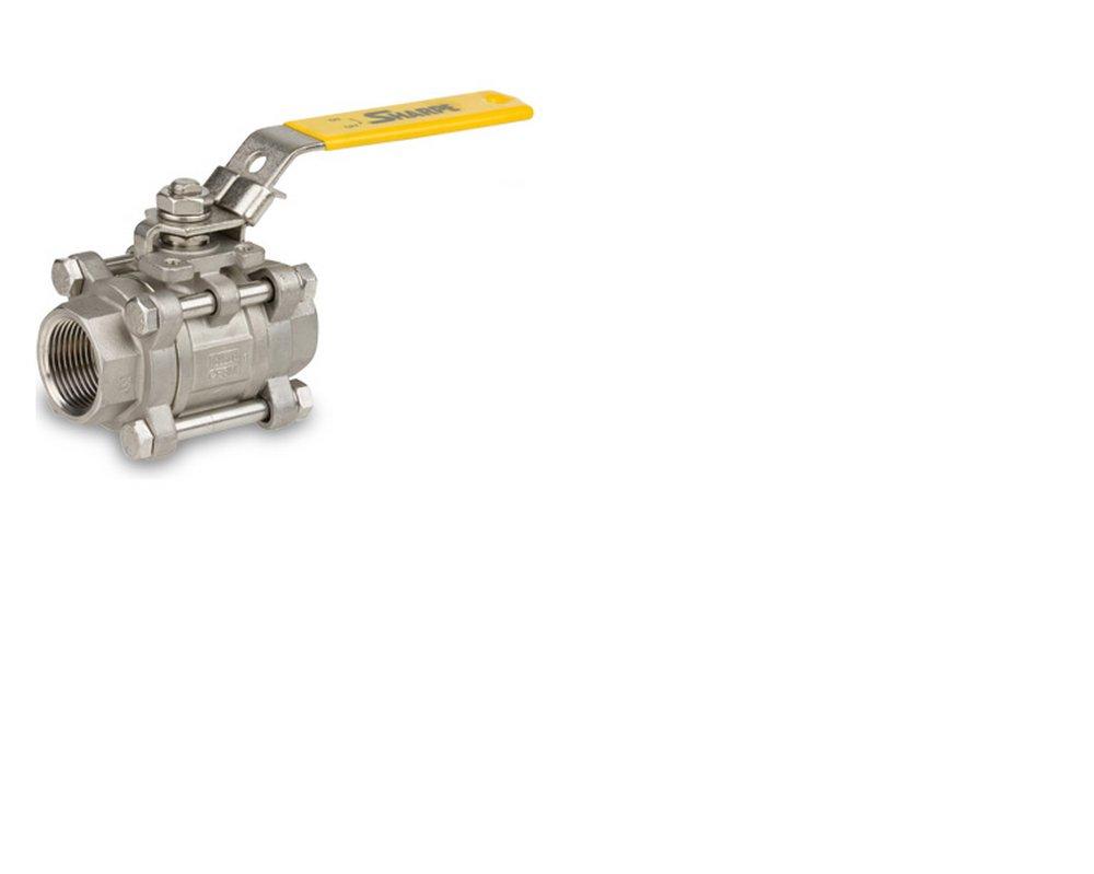 Smith-Cooper Stainless Steel Full Port Threaded 1000# Ball Valve 