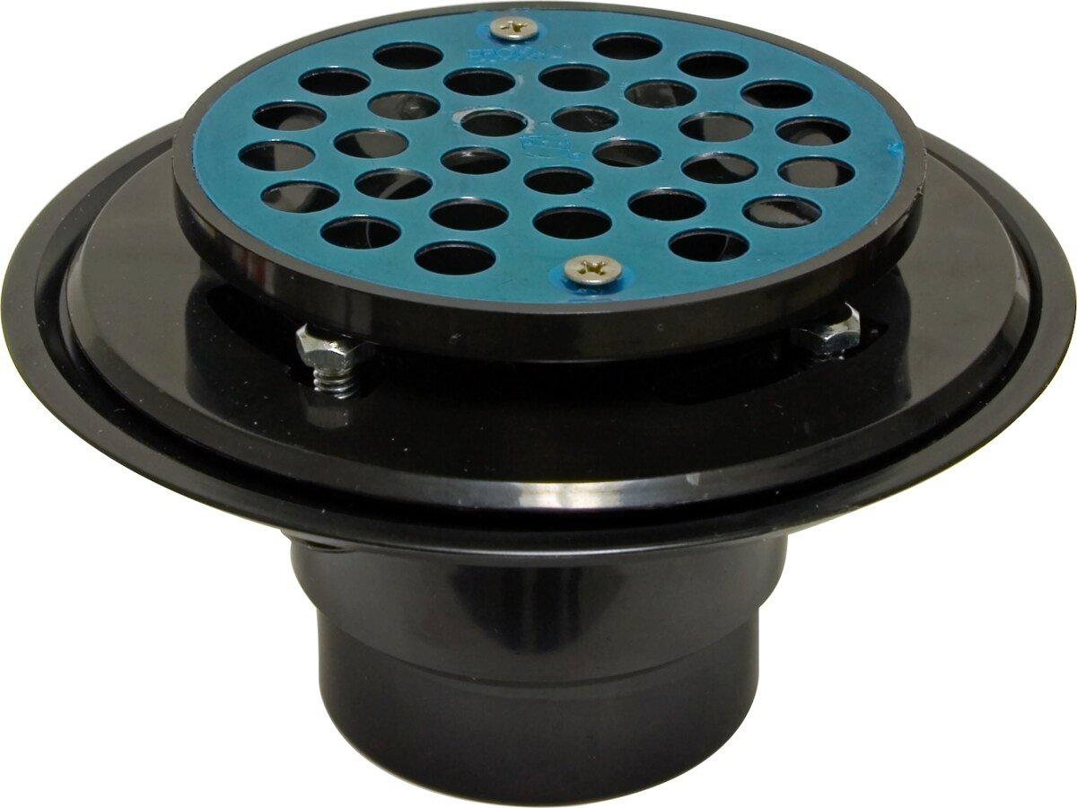 PROFLO&reg; Stainless Steel 2 - 3 in. ABS Shower Drain with Strainer 