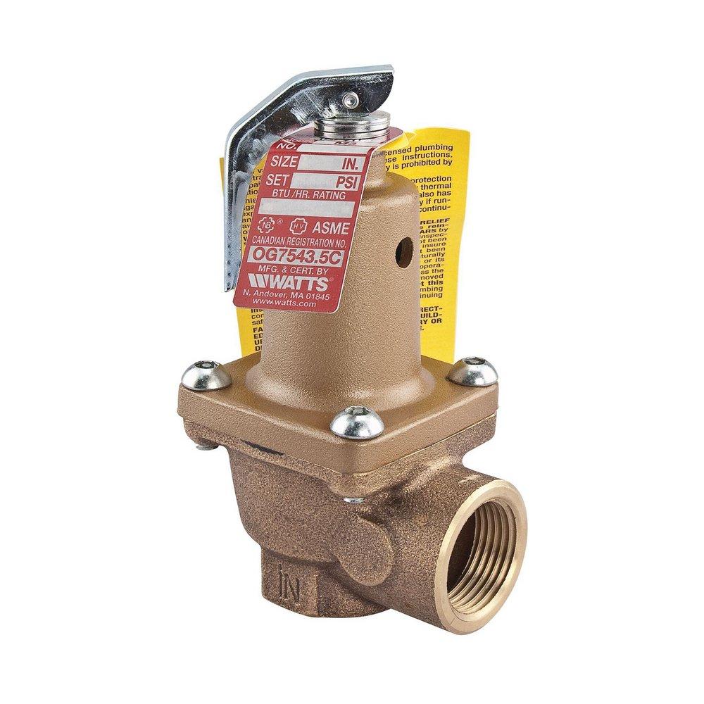 Watts Bronze FNPT 60# 250 Relief Valve 