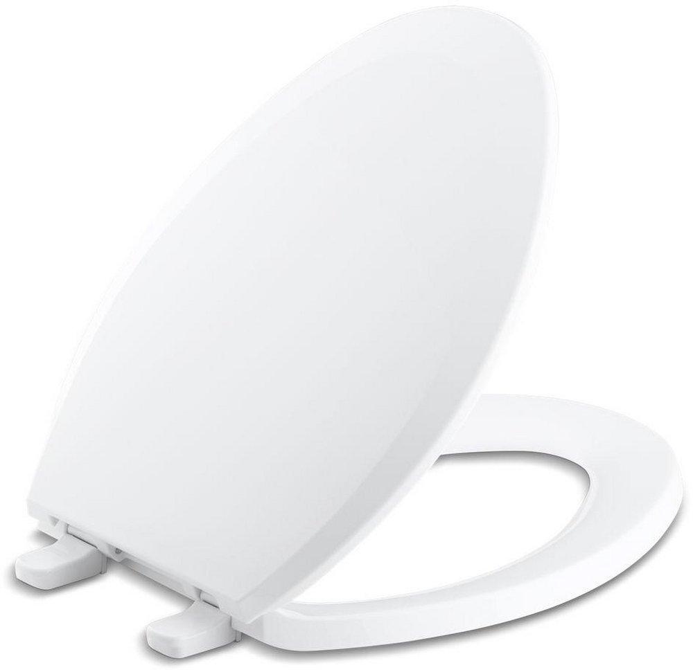 KOHLER White Elongated Closed Front with Cover 
