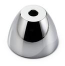 Zurn Chrome 2-1/4 in. Brass Bell Escutcheon 