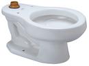 Zurn White Elongated Floor Mount Toilet Bowl 