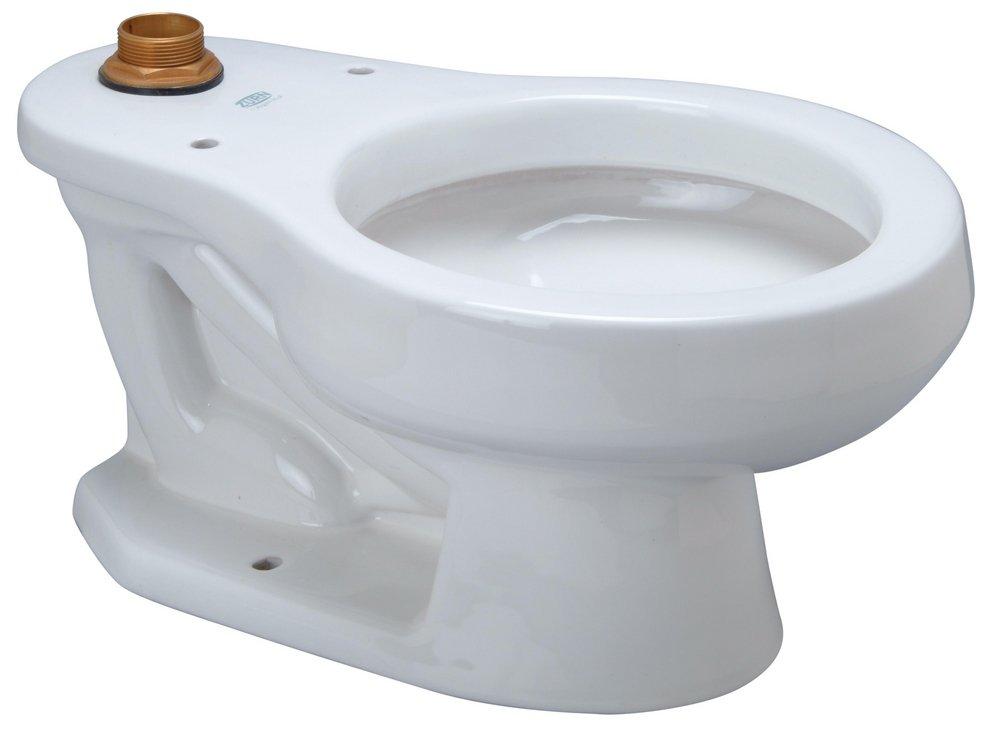 Zurn White Elongated Toilet Bowl 
