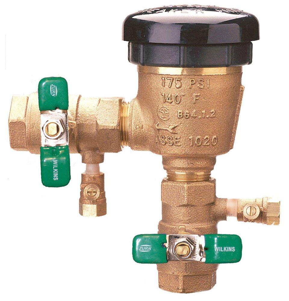 Zurn Wilkins Bronze FNPT Cast Bronze 175 psi BFP Vacuum Breaker 