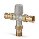 Resideo Metallic Union Threaded Hydronic Mixing Valve Nickel Plated Brass, Rubber and Plastic 150 psi 