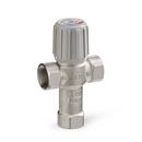 Resideo Metallic NPT Hydronic Mixing Valve Nickel Plated Brass, Rubber and Plastic 150 psi 