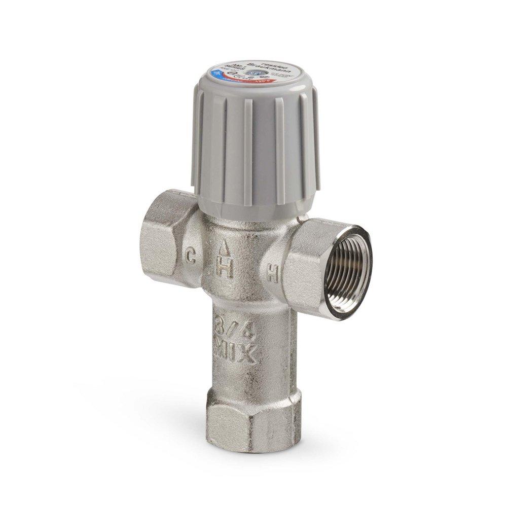 Resideo Metallic Union Threaded Hydronic Mixing Valve Nickel Plated Brass, Rubber and Plastic 150 psi 