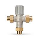 Resideo Metallic Union Sweat 70- 145F Mixing Valve 