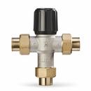 Union Sweat Hydronic Mixing Valve Nickel Plated Brass, Rubber and Plastic 150 psi 120F