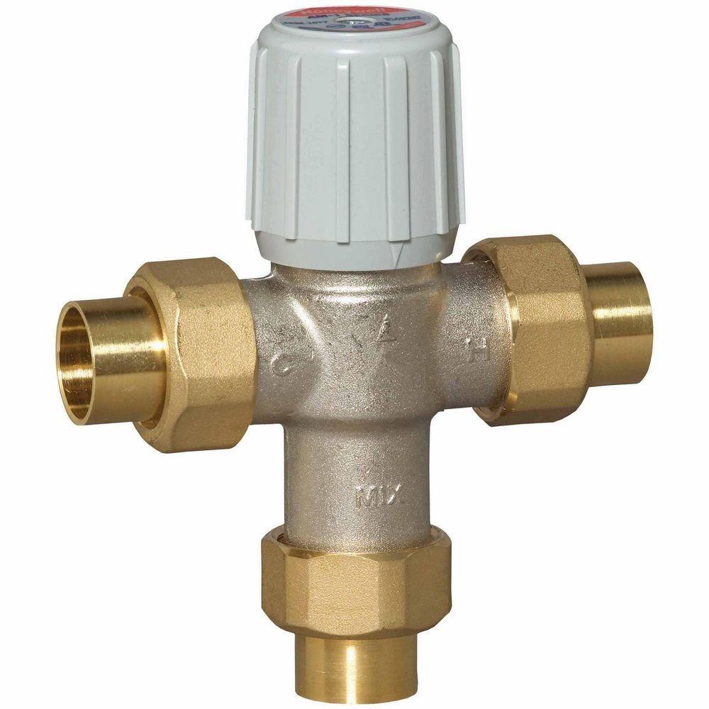 Resideo Metallic 70 to 120F Union Sweat Valve 
