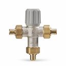 Union PEX Hydronic Mixing Valve Nickel Plated Brass, Rubber and Plastic 150 psi 145F