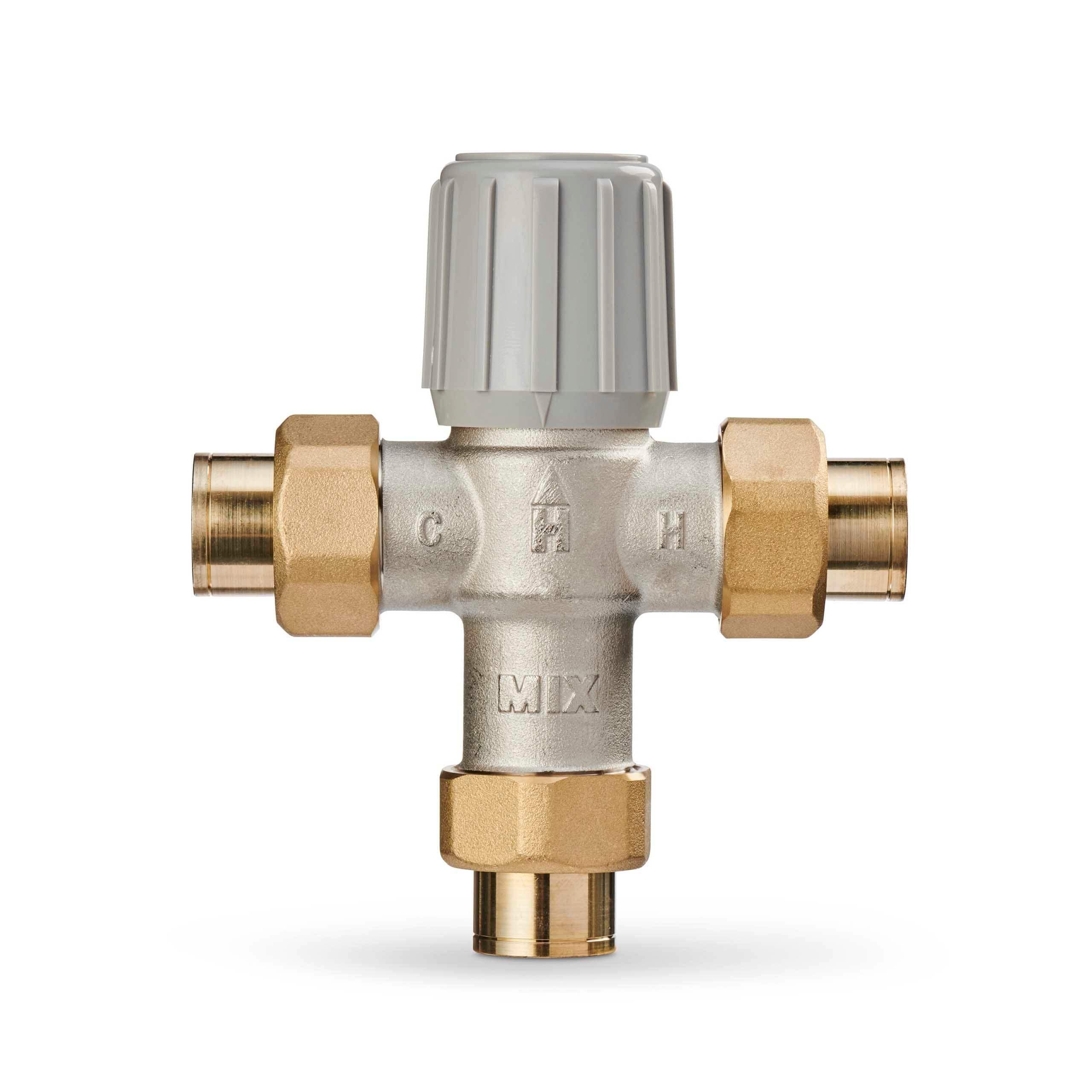 Resideo Metallic 150 psi Union Sweat Mix Valve 