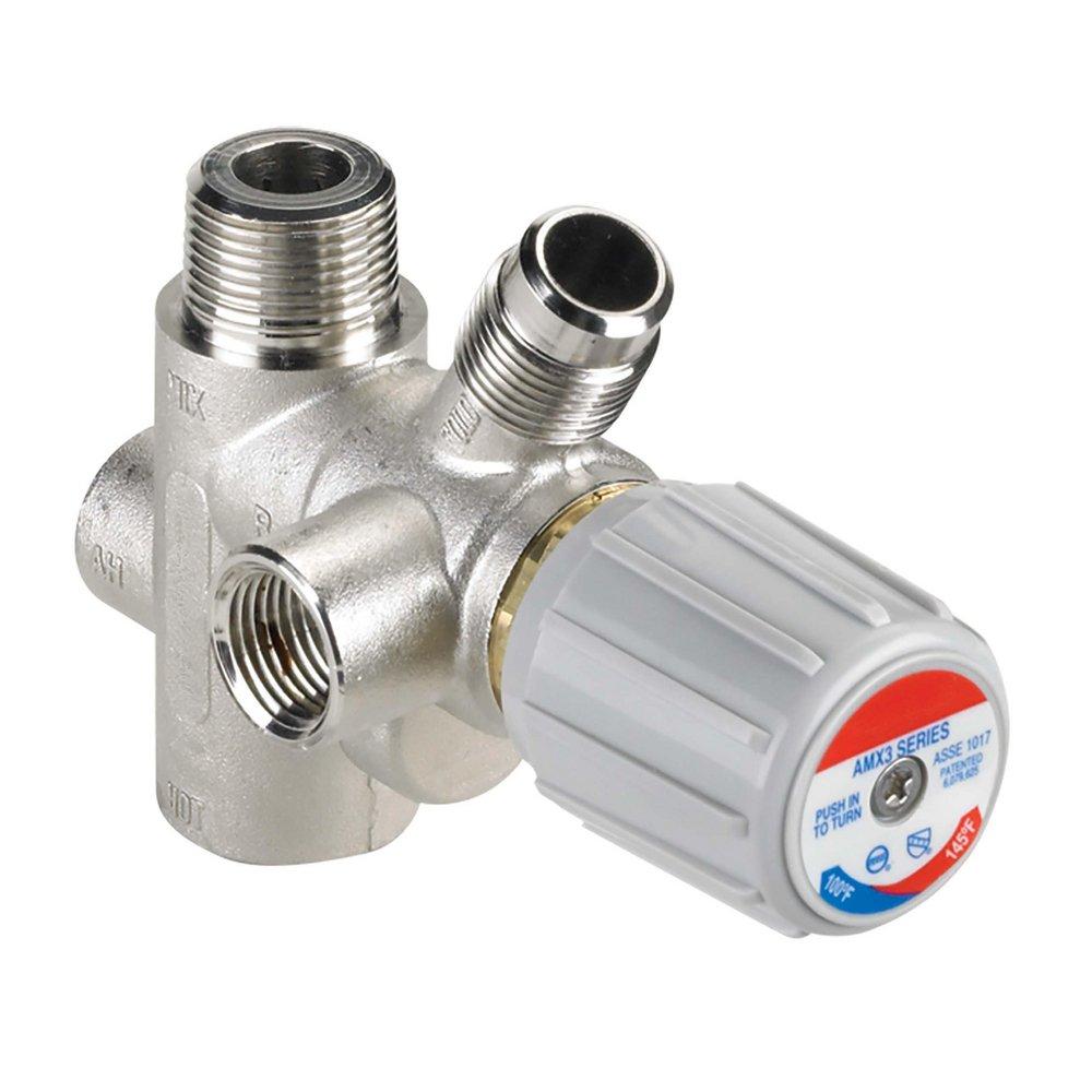 Resideo Metallic FNPT Hydronic Mixing Valve Brass, Stainless and Plastic 150 psi 