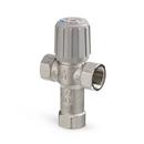 Resideo Metallic NPT Hydronic Mixing Valve Nickel Plated Brass, Rubber and Plastic 150 psi 
